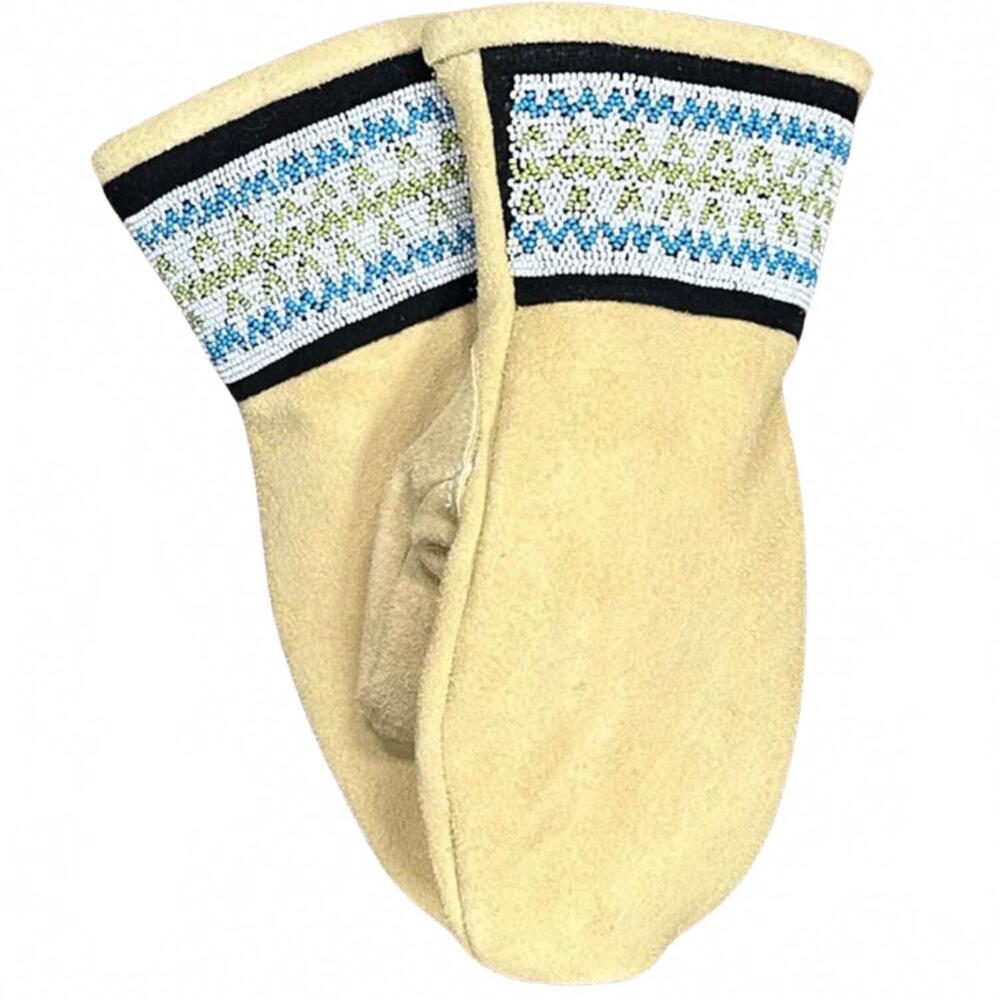 NEW ASTIS salcantay short cuff mitten in tan